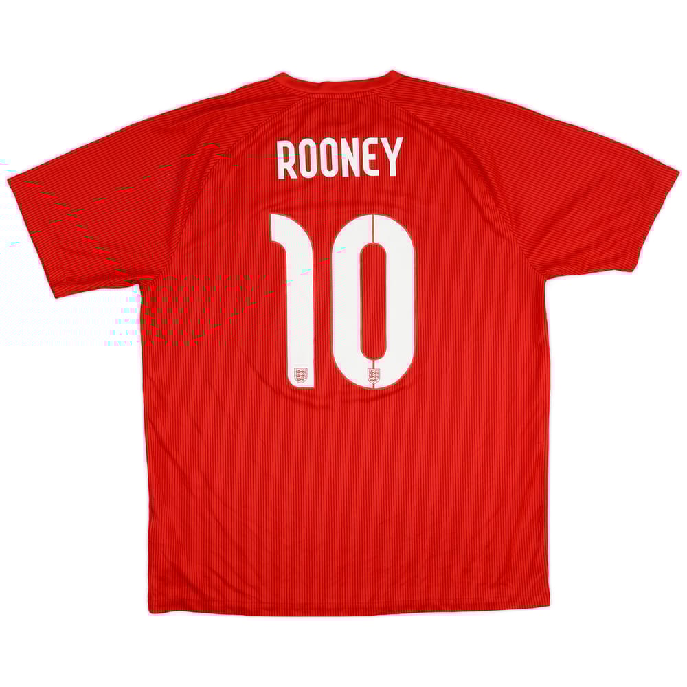 2014-15 England Away Shirt Rooney #10 - 5/10 - (XL)