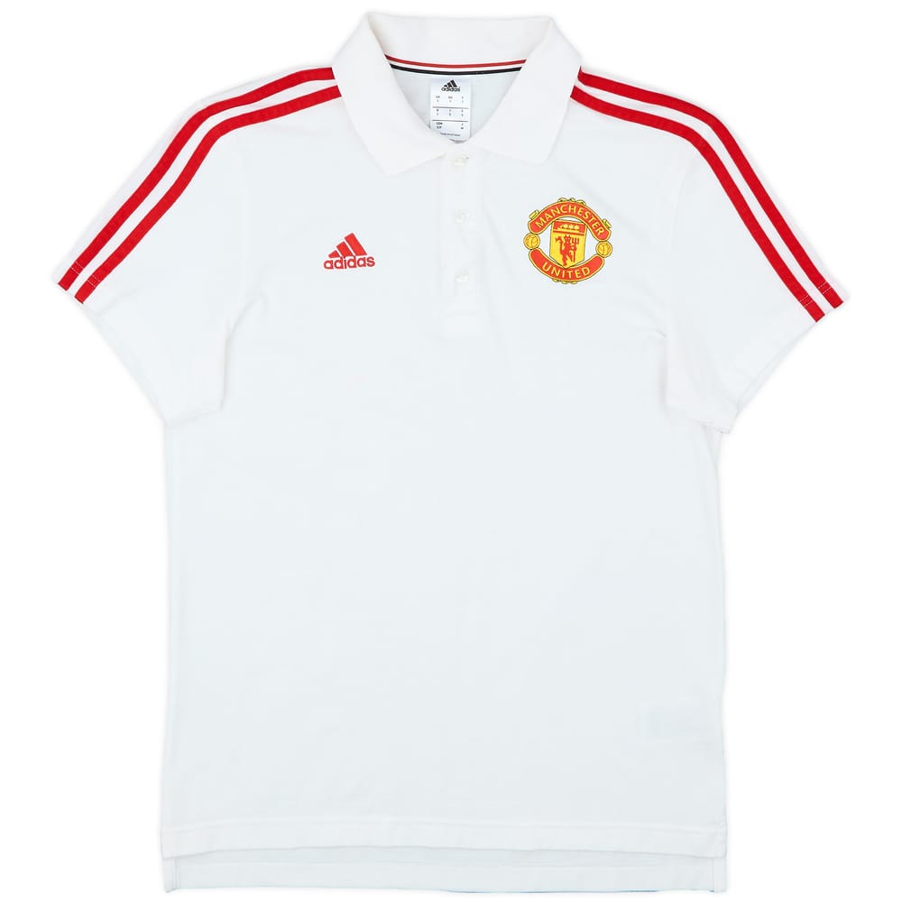 2015-16 Manchester United adidas Polo Shirt - 7/10 - (S)