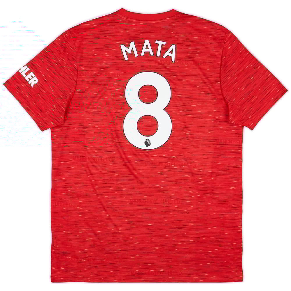 2020-21 Manchester United Home Shirt Mata #8 - 10/10 - (XL)