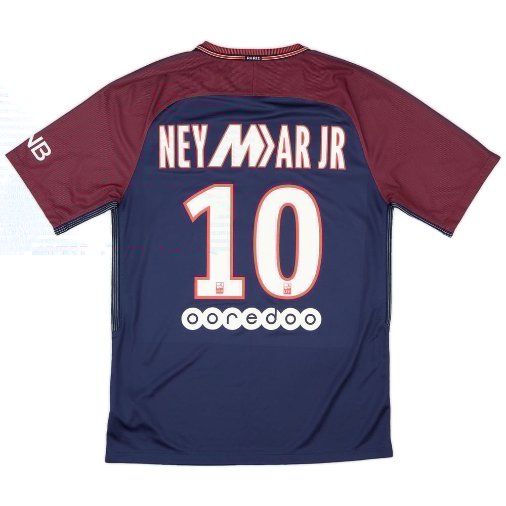 2017-18 Paris Saint-Germain Home Shirt Neymar Jr #10 - 9/10 - (M)