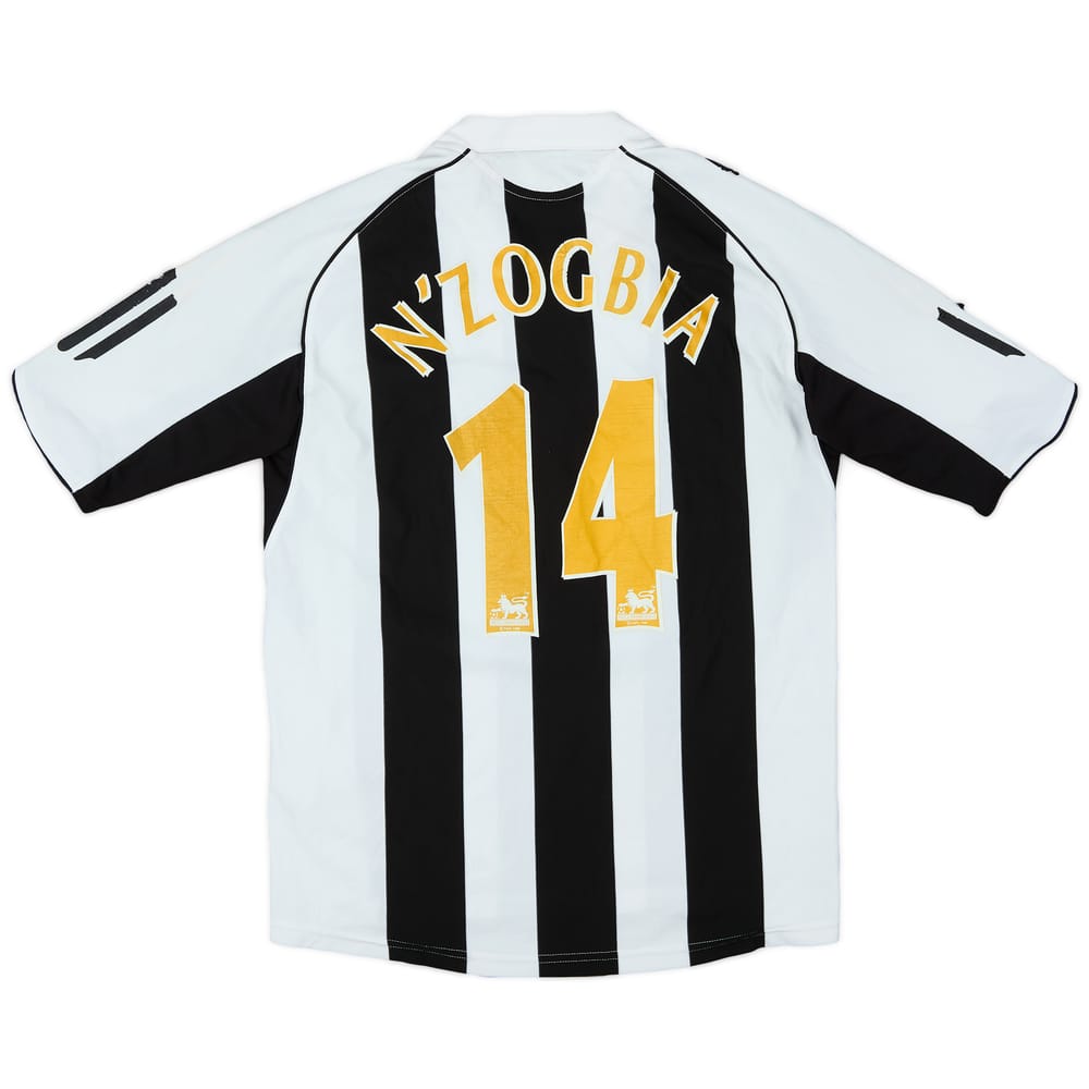 2005-07 Newcastle Home Shirt N'Zogbia #14 - 4/10 - (S)