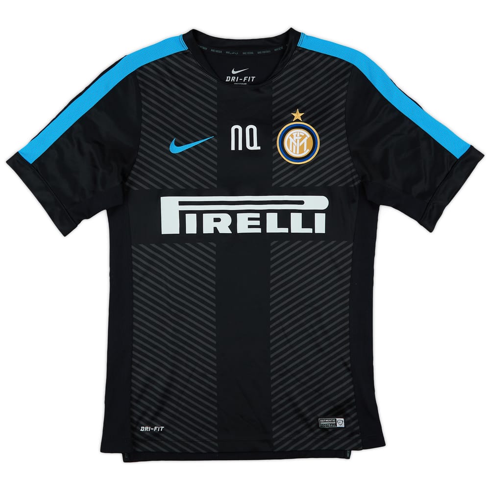 2014-15 Inter Milan Nike Staff Issue Training Shirt NQ - 9/10 - (S)