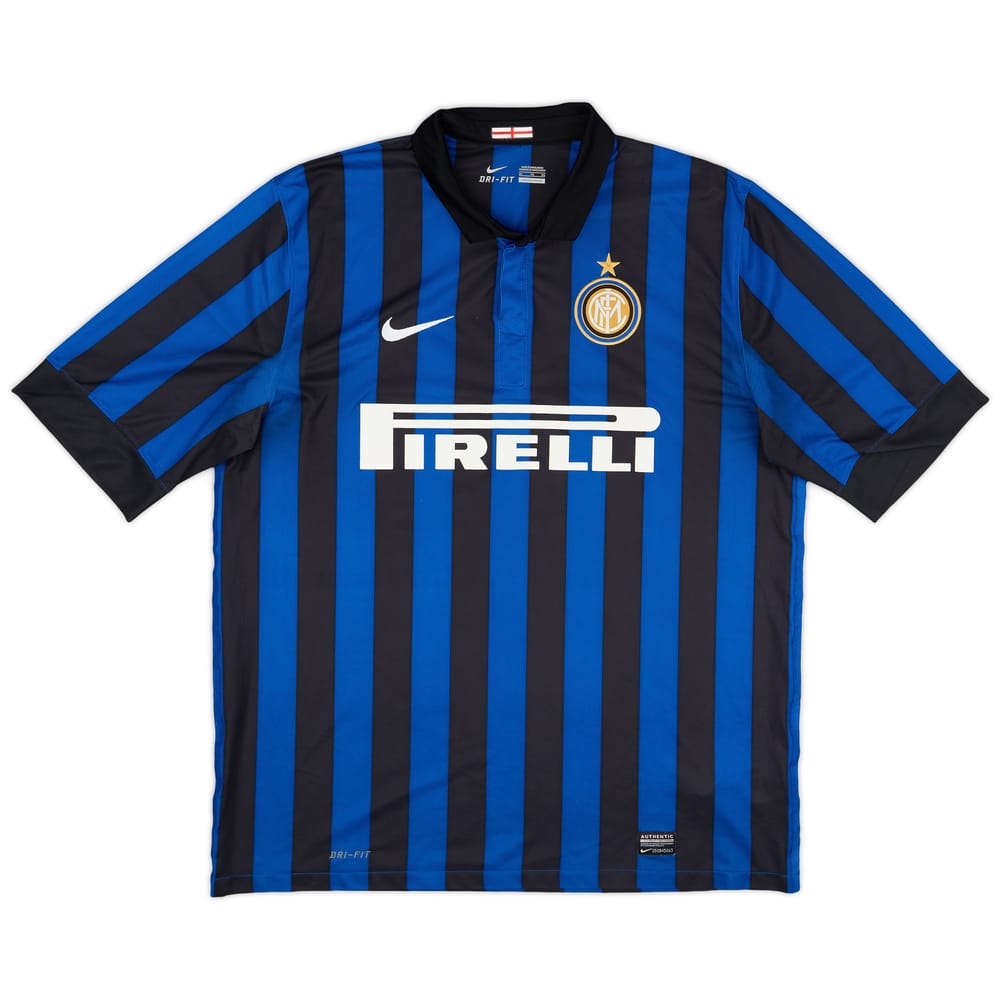 2011-12 Inter Milan Home Shirt - 4/10 - (XL)