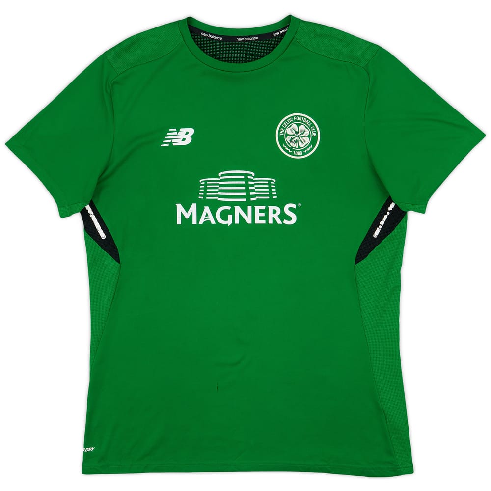 2017-18 Celtic New Balance Training Shirt - 5/10 - (XL)