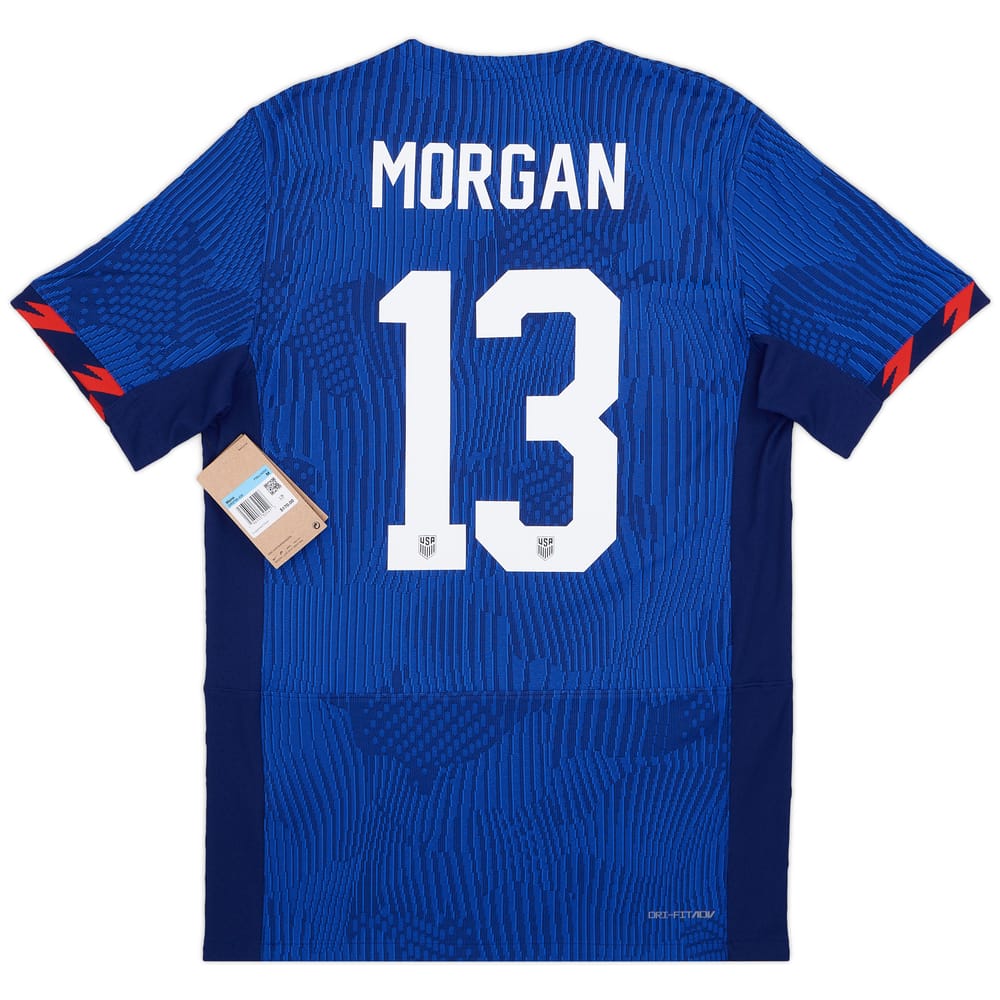 2023-24 USA Women&#039;s Authentic Away Shirt Morgan #13 (Unisex Fit)
