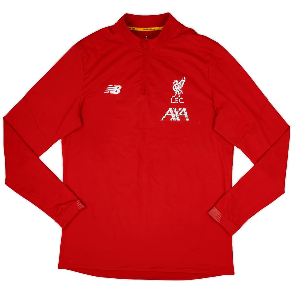 2019-20 Liverpool New Balance 1/4 Zip Drill Top - 3/10 - (XL)