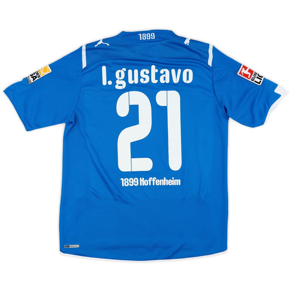 2009-11 TSG Hoffenheim Home Shirt L. Gustavo #21 - 7/10 - (M)