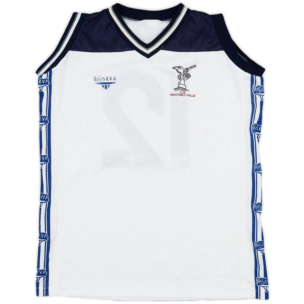 2000s Roskva Template Basketball Jersey (C.P Martinez Valls) #12 - 8/10 - (M)