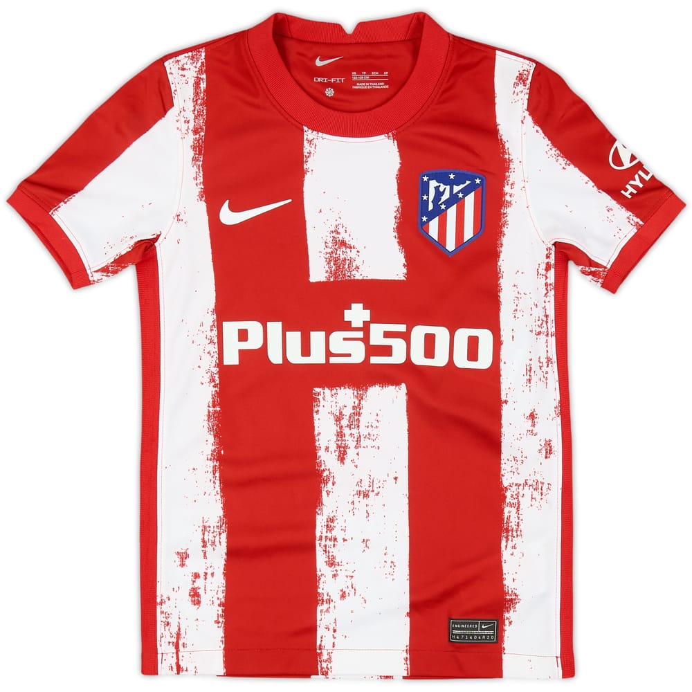2021-22 Atletico Madrid Home Shirt (XS.Kids)