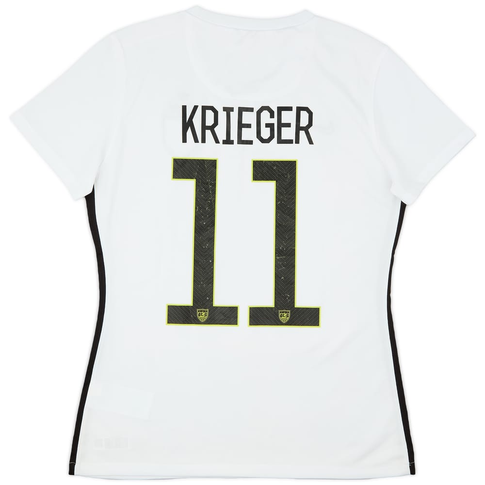 2015-16 USA Womens Home Shirt Krieger #11 - 6/10 - (Women's L)