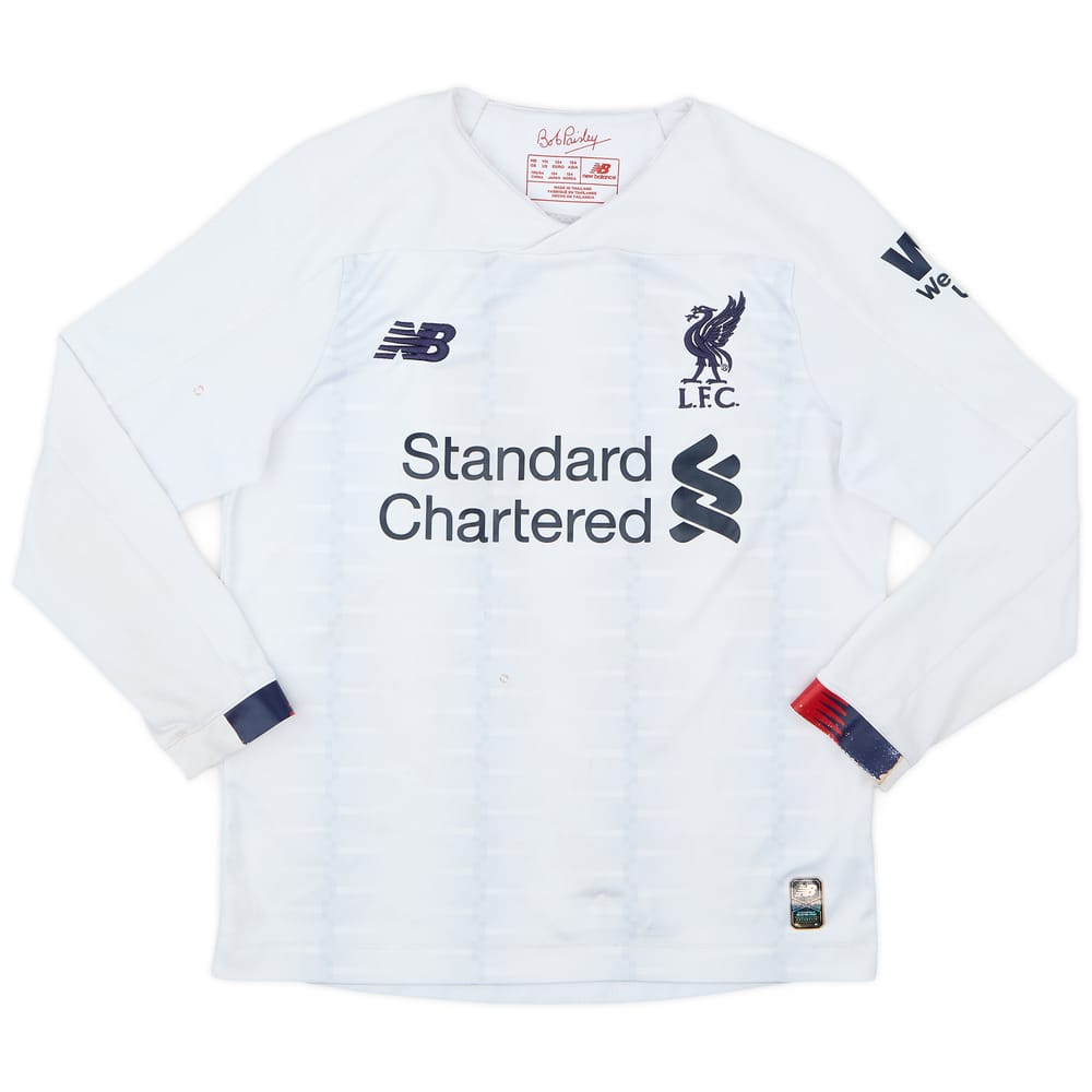 2019-20 Liverpool Away L/S Shirt - 5/10 - (M.Boys)