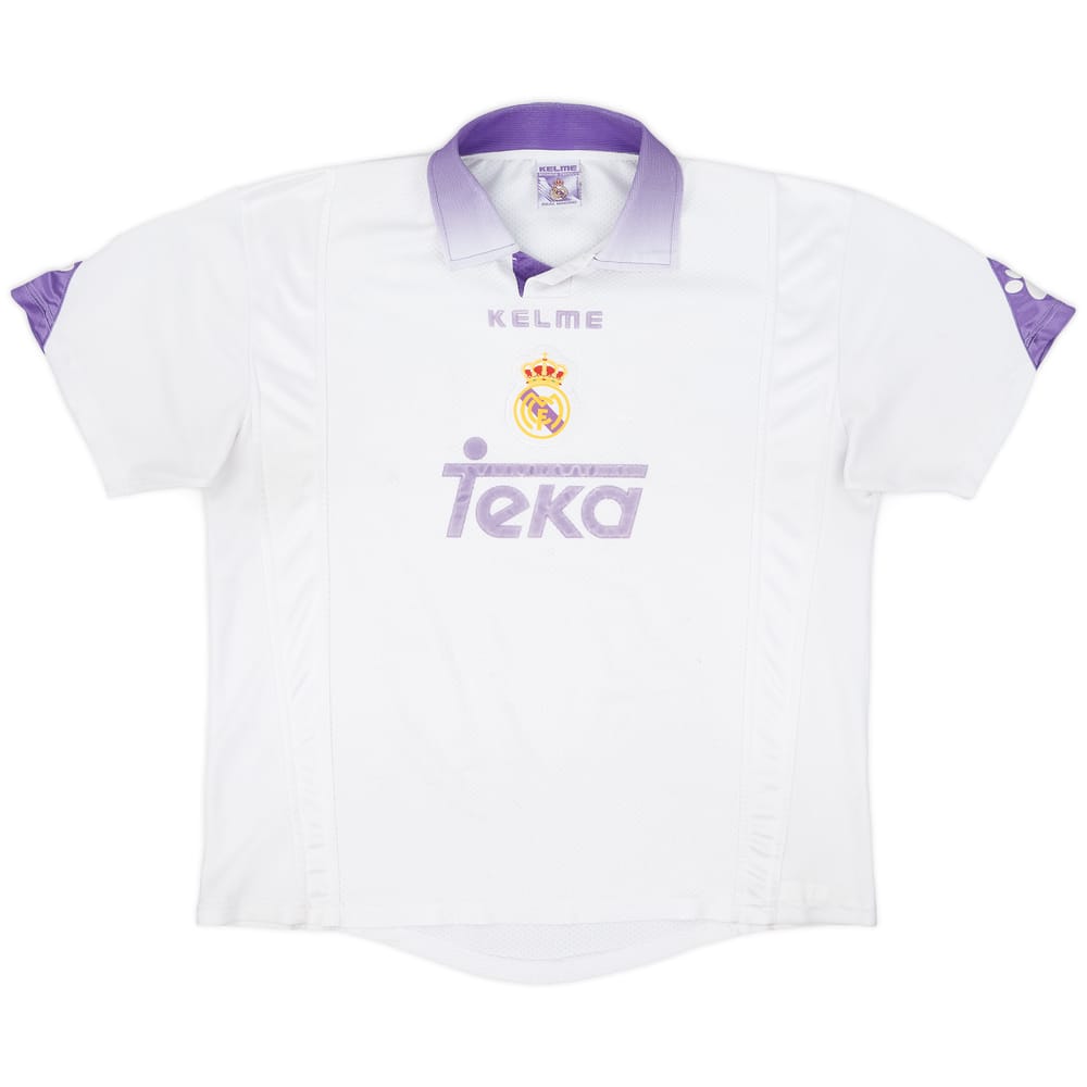 1997-98 Real Madrid Home Shirt - 5/10 - (XL)