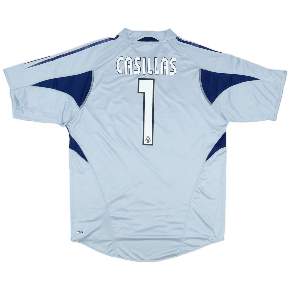 2004-05 Real Madrid GK S/S Shirt Casillas #1 (L)
