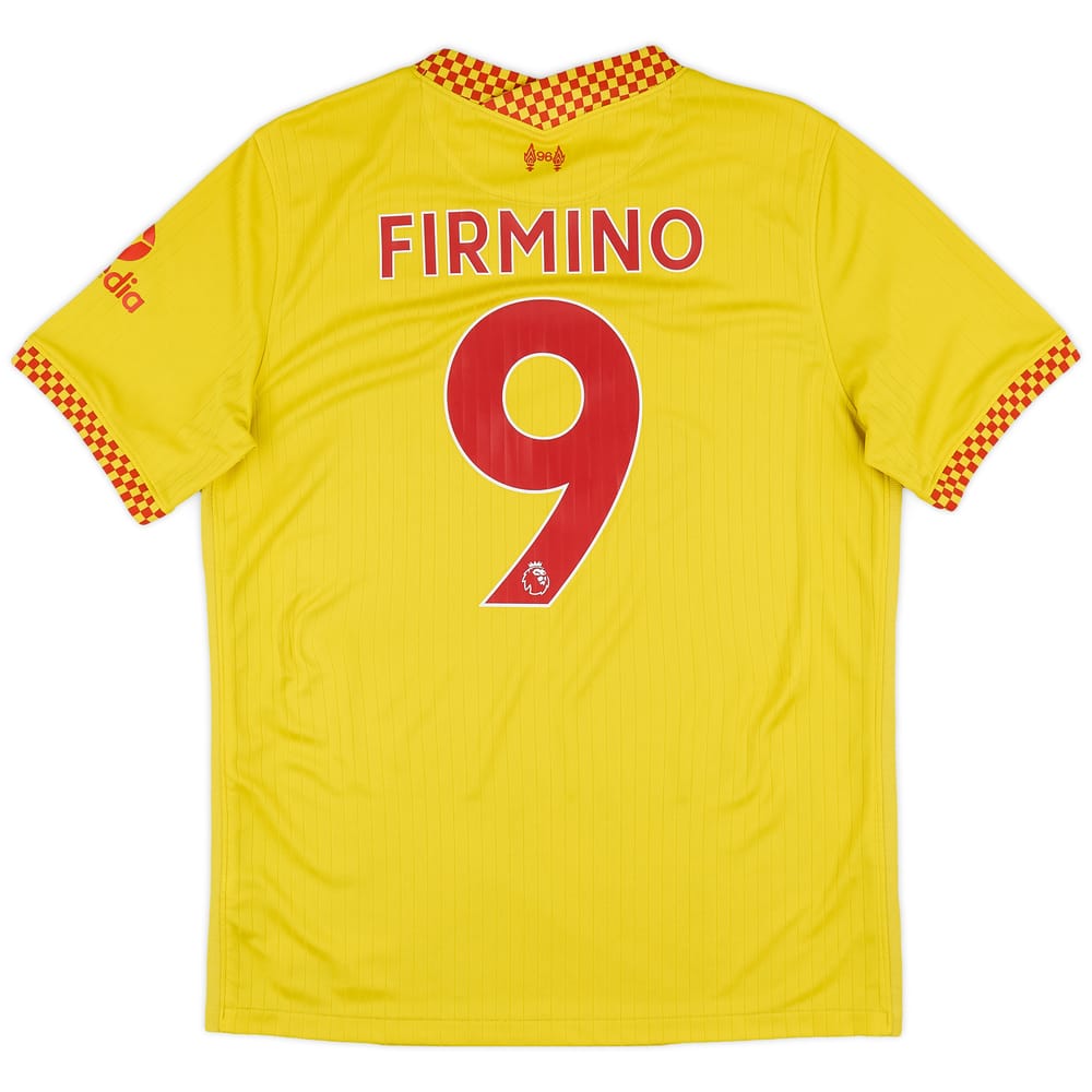 2021-22 Liverpool Third Shirt Firmino #9 - 5/10 - (L)