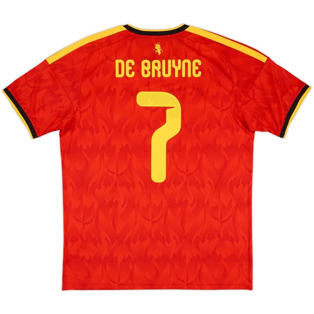 2026-27 Belgium Home Shirt De Bruyne #7