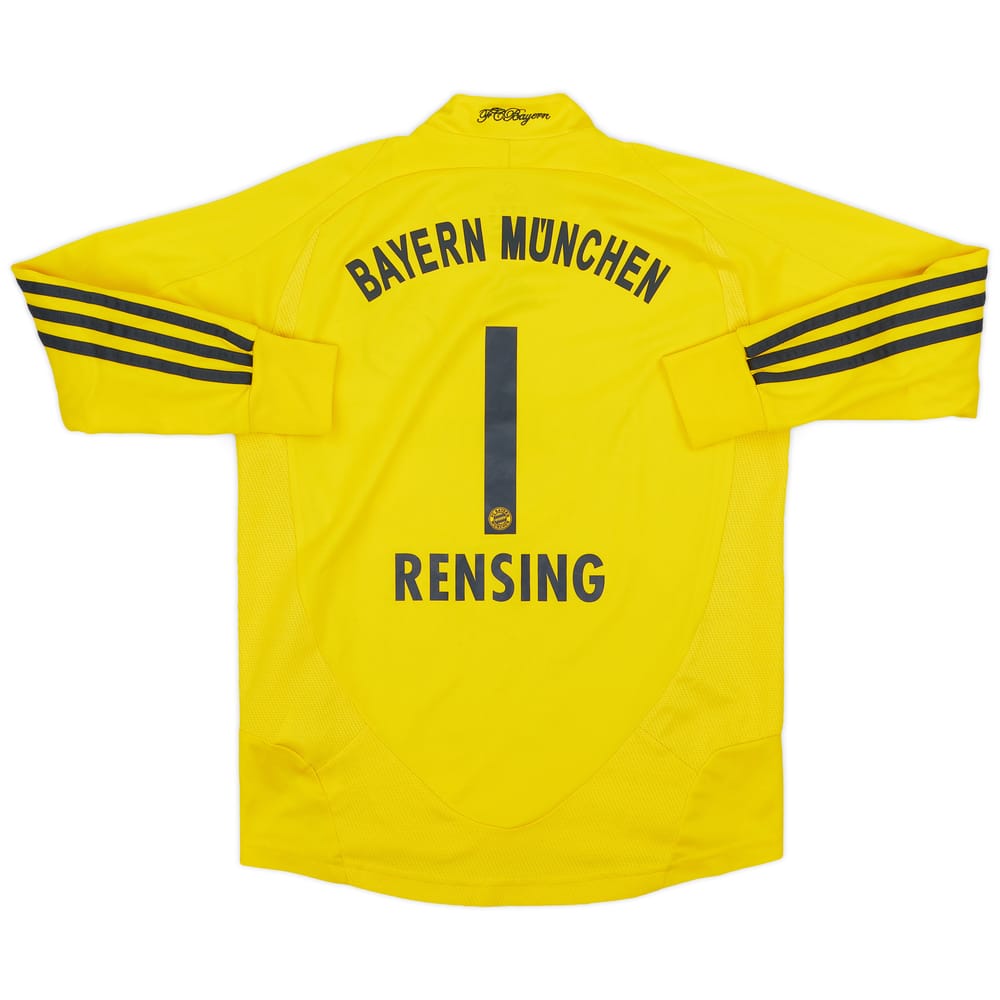 2008 Bayern Munich GK Shirt Rensing #1 - 7/10 - (M.Boys)