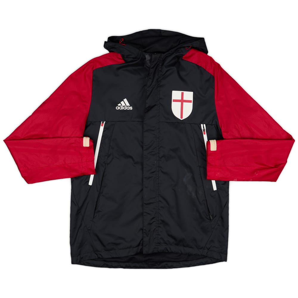 2014-15 AC Milan adidas Hooded Rain Jacket - 5/10 - (L)