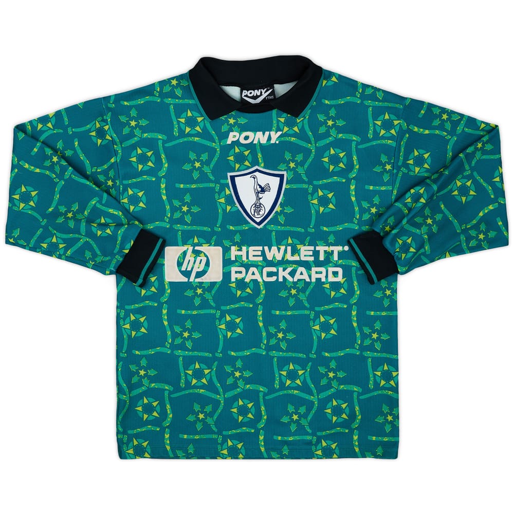 1996-97 Tottenham GK Shirt - 9/10 - (XL.Boys)