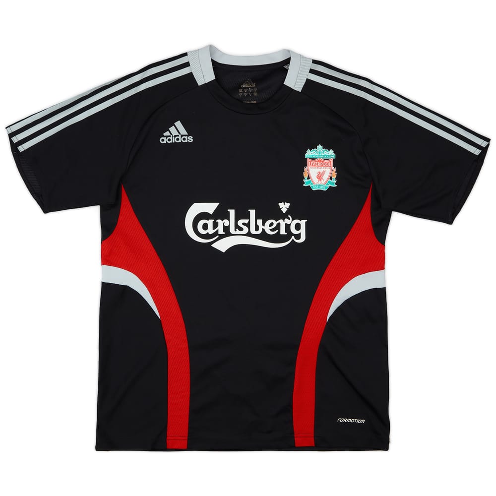 2008-09 Liverpool adidas Training Shirt - 7/10 - (L)
