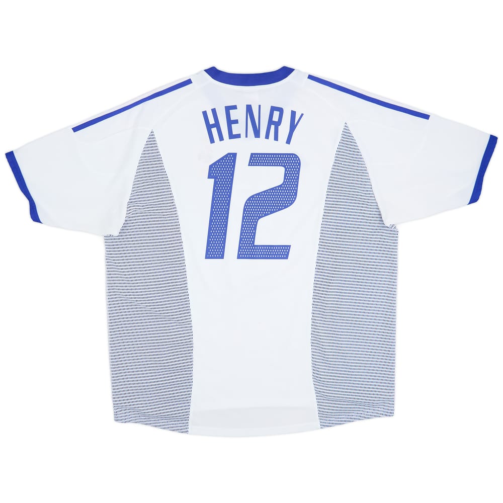 2002-04 France Away Shirt Henry #12 - 7/10 - (XXL)