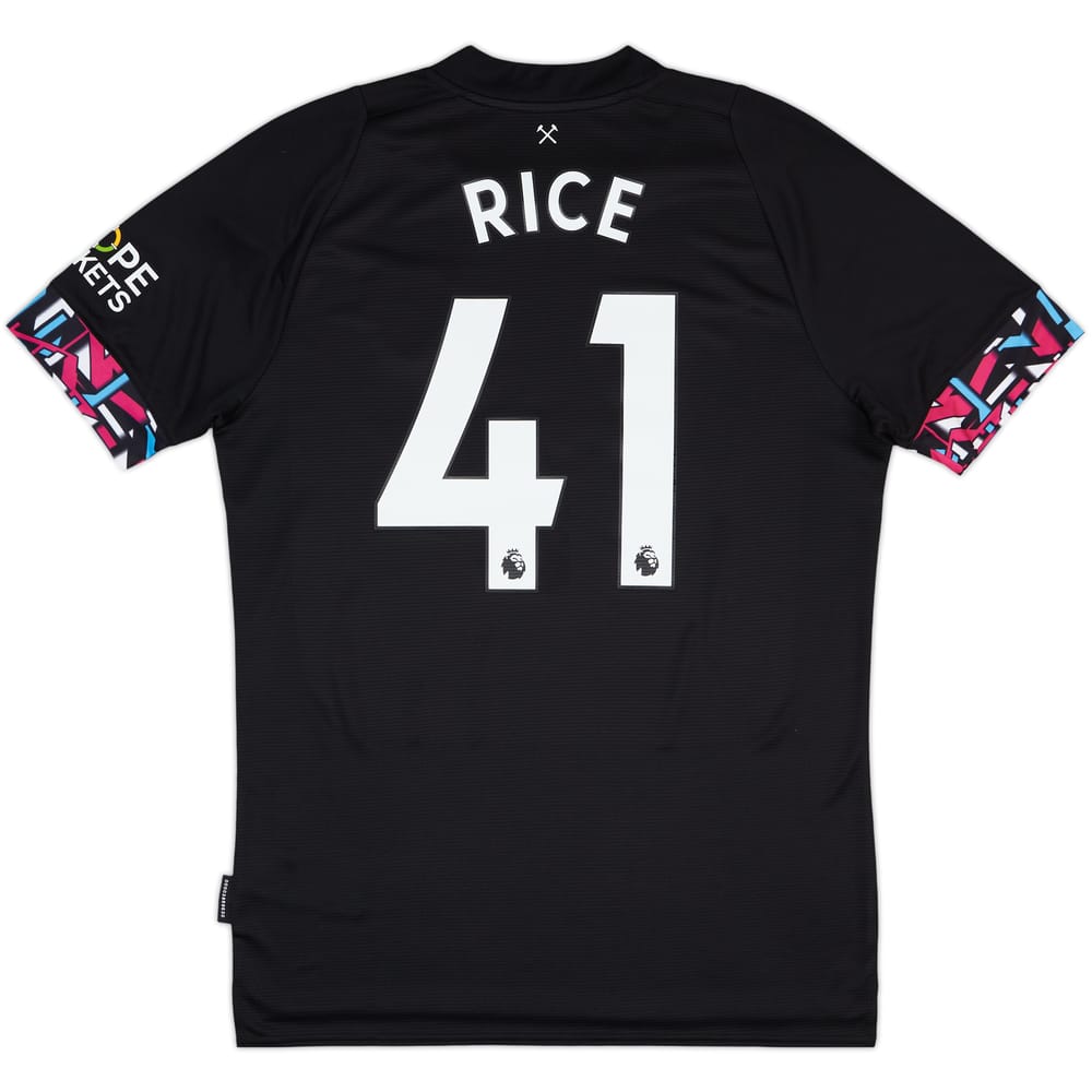 2022-23 West Ham Away Shirt Rice #41