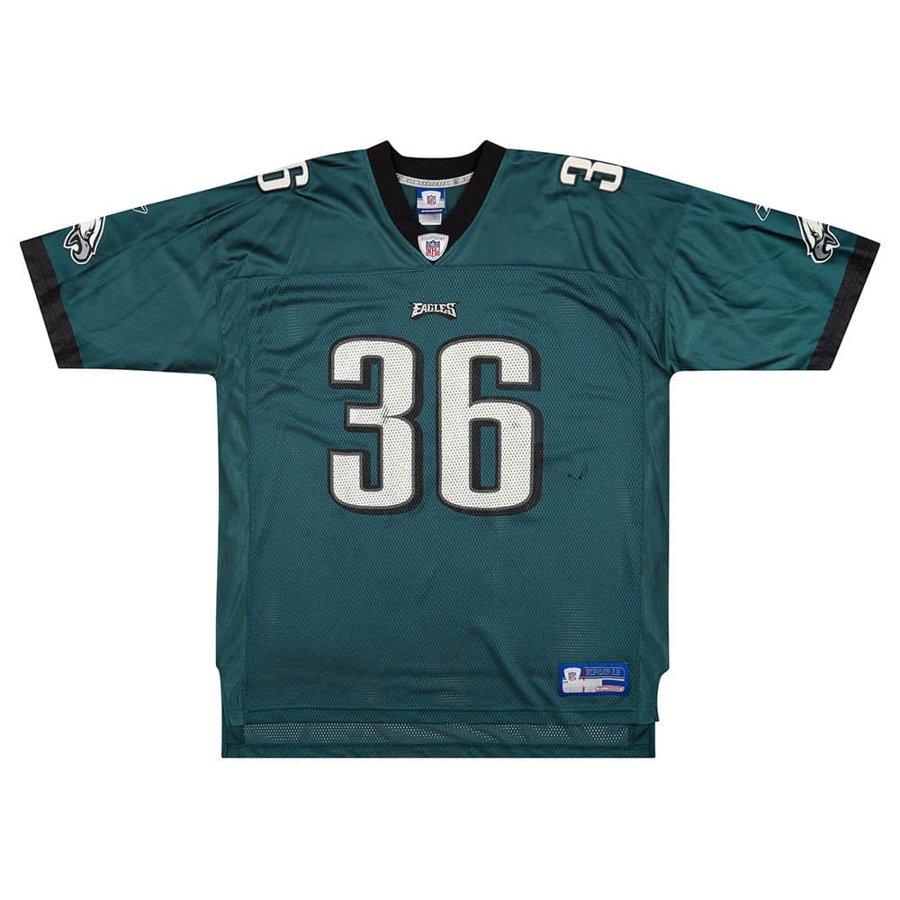 2003-04 Philadelphia Eagles Westbrook #36 Reebok On Field Jersey (Home) XXL