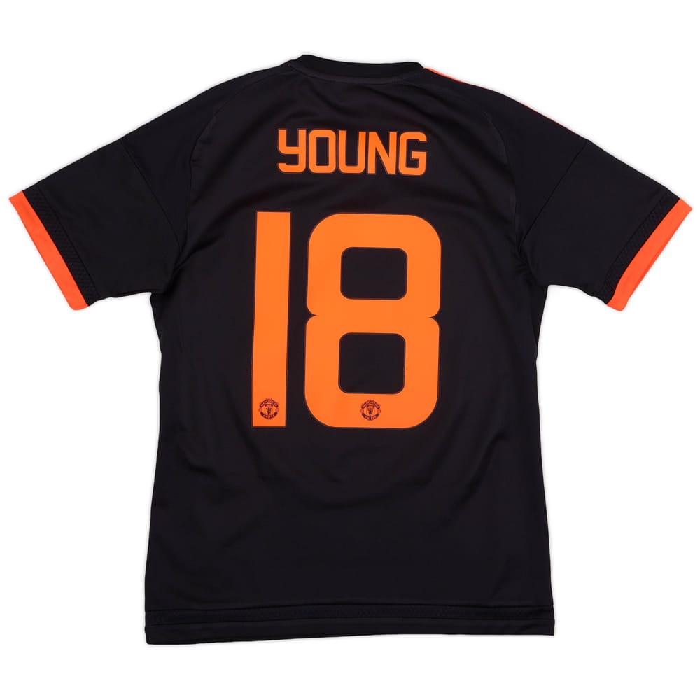 2015-16 Manchester United Third Shirt Young #18 - 9/10 - (S)