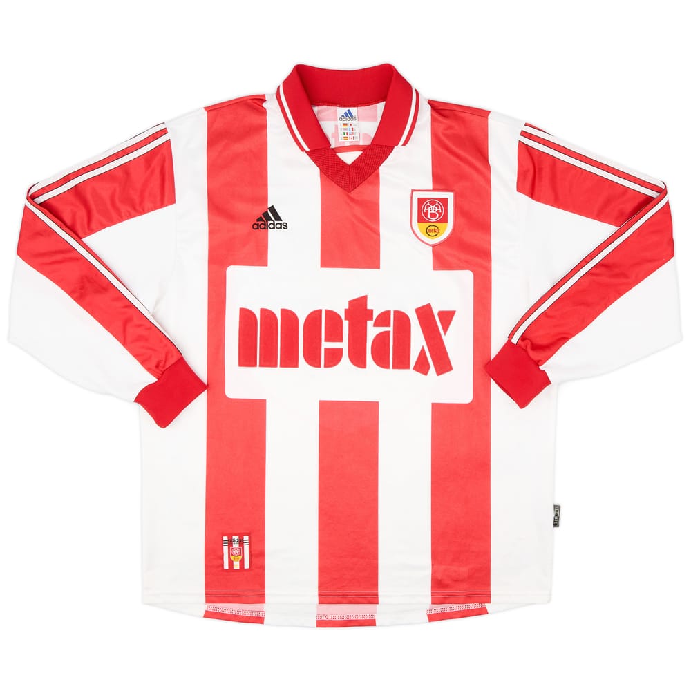 1999-00 Aalborg Home L/S Shirt - 8/10 - (XL)