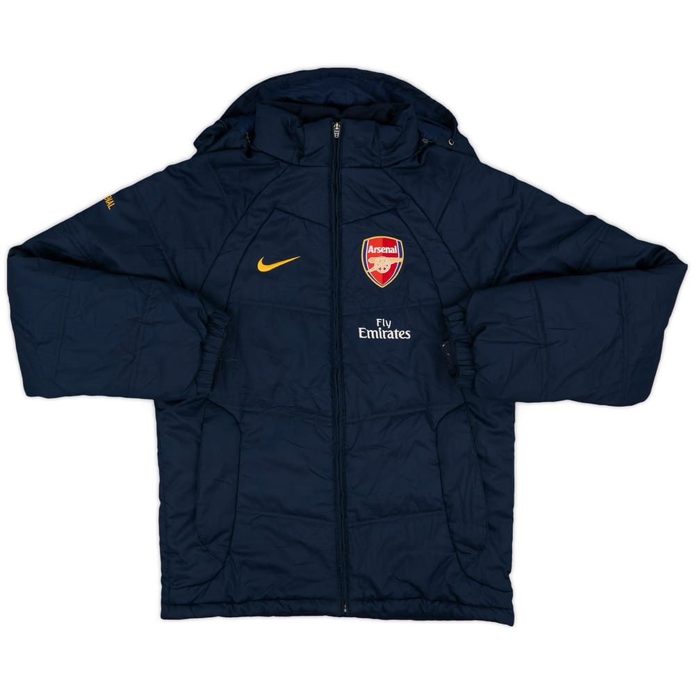 2007-08 Arsenal Nike Padded Bench Coat - 9/10 - (S)