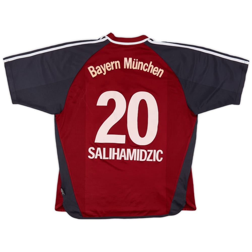 2001-02 Bayern Munich Home Shirt Salihamidzic #20 - 6/10 - (XL)