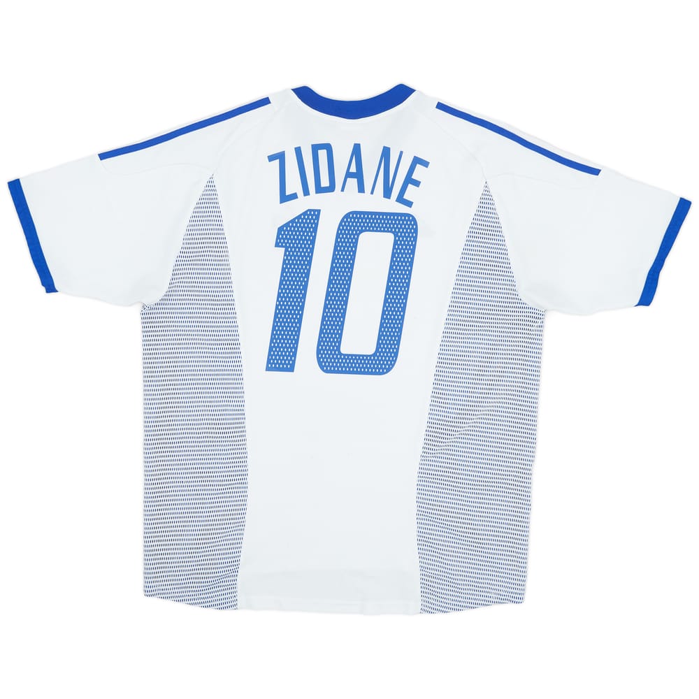 2002-04 France Away Shirt Zidane #10 - 6/10 - (XL)