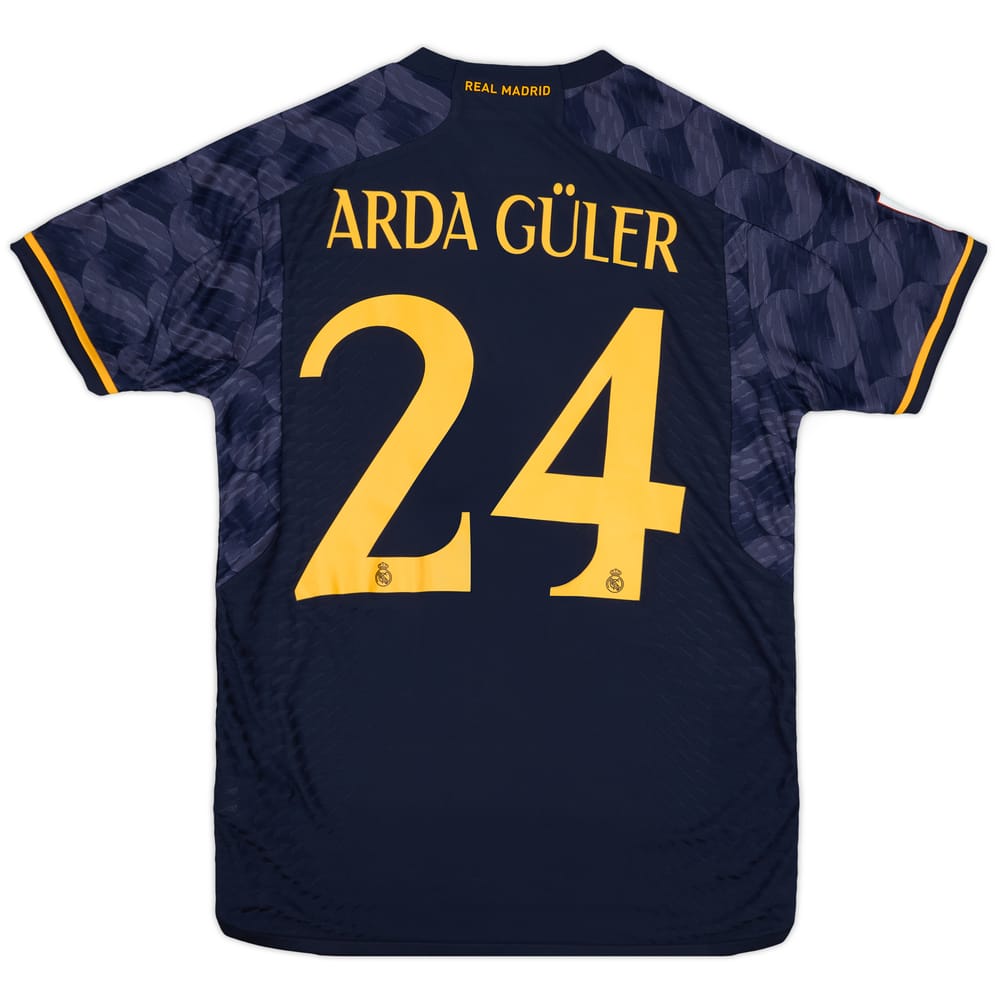 2023-24 Real Madrid Authentic Away Shirt Arda Guler #24 - 7/10 -  (M)