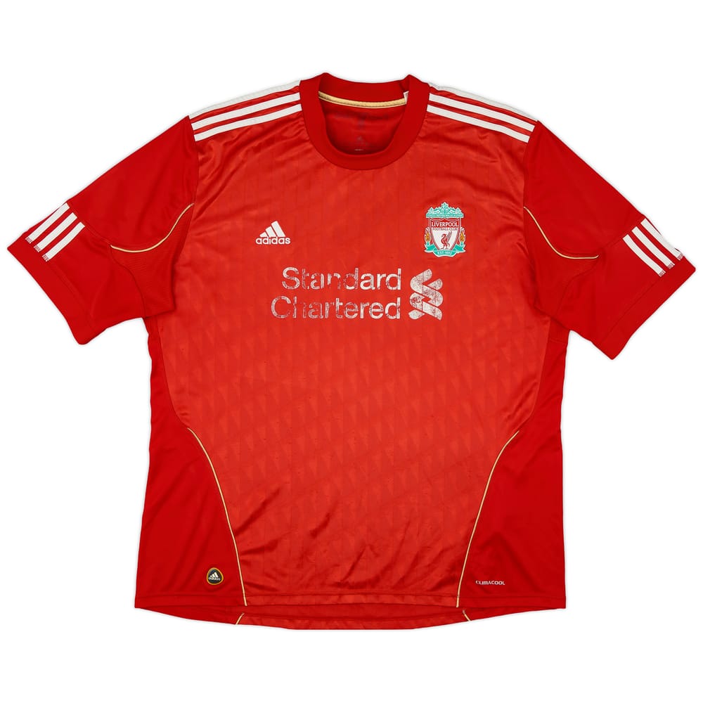 2010-12 Liverpool Home Shirt - 4/10 - (XXL)