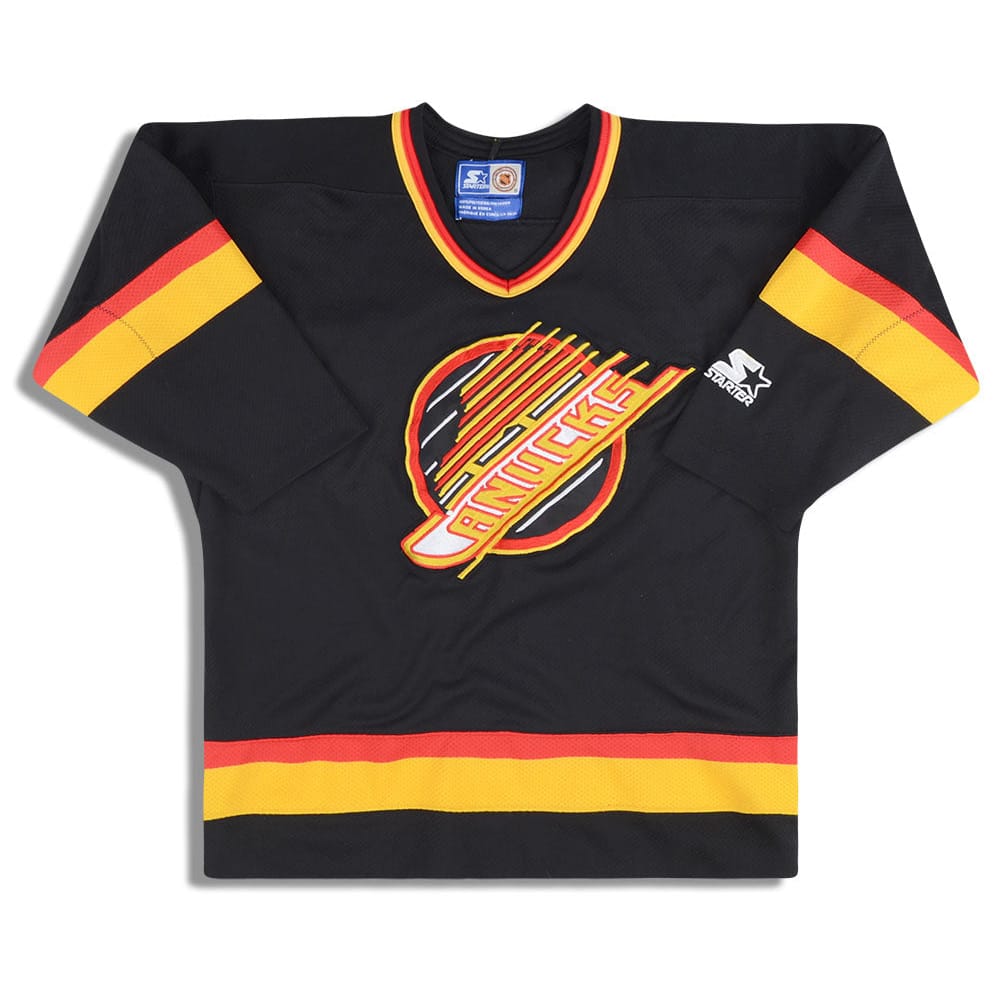 1996-97 Vancouver Canucks Fountain #30 Starter Jersey (Away) Y