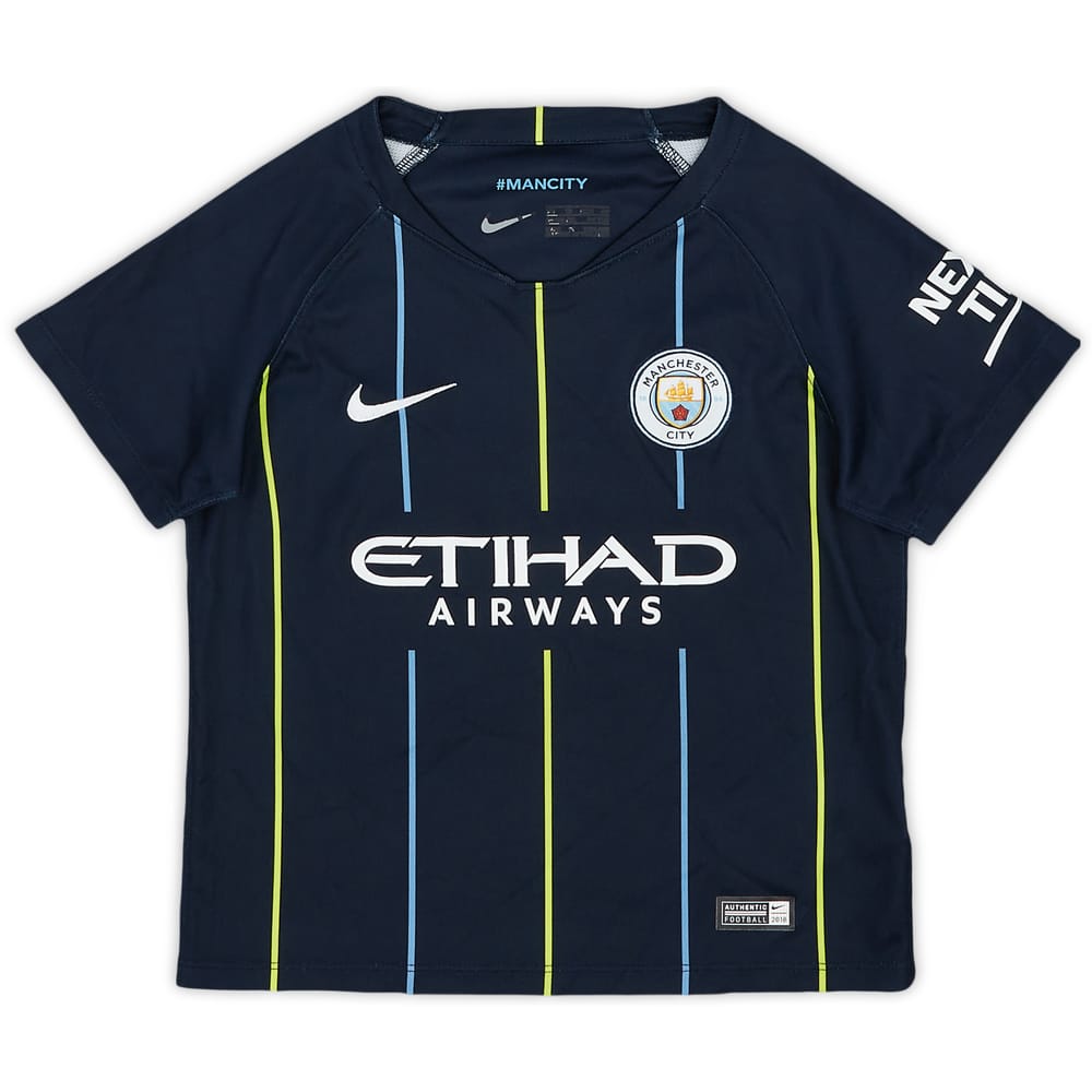 2018-19 Manchester City Away Shirt - 8/10 - (3-4 Years)