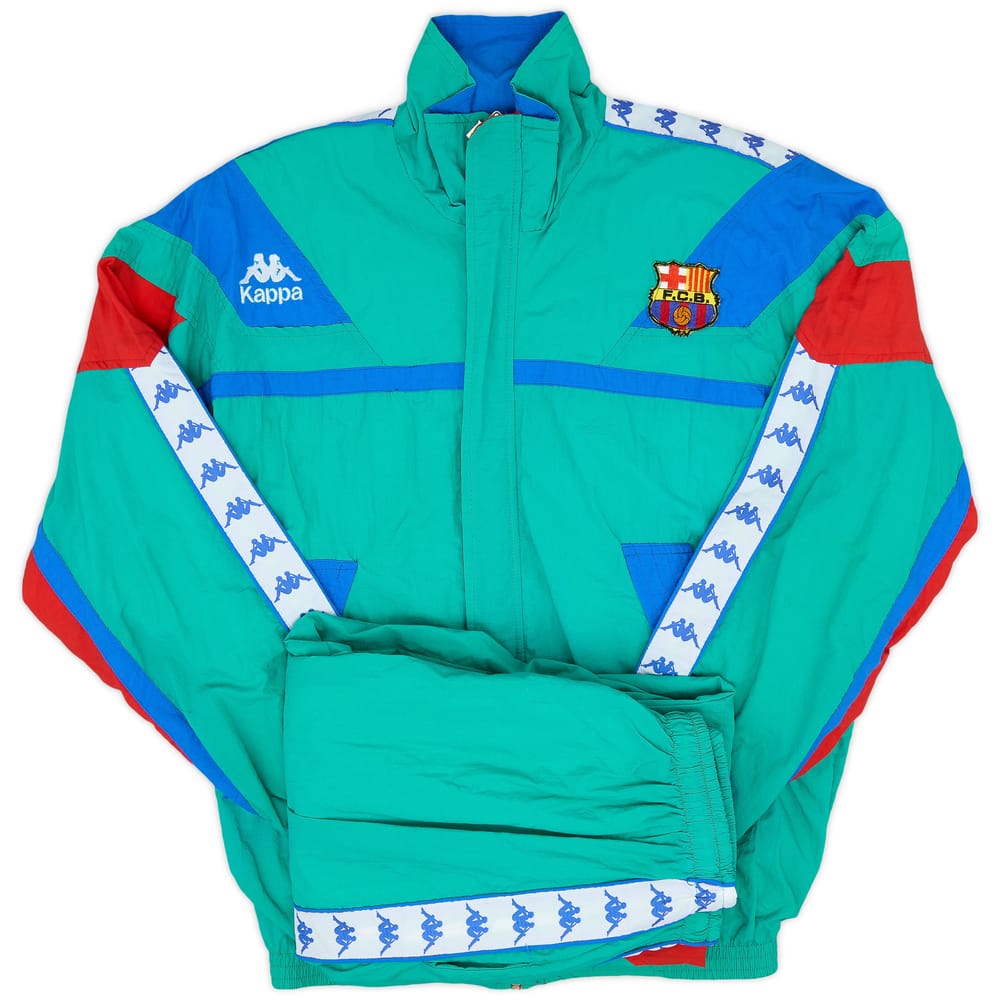 1992-95 Barcelona Kappa Tracksuit - 7/10 - (M)