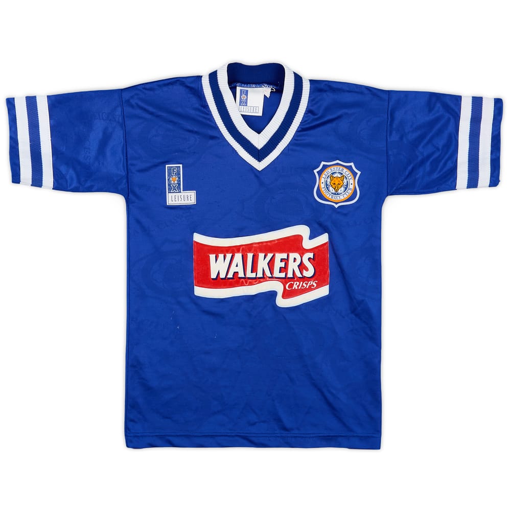 1996-98 Leicester Home Shirt - 8/10 - (S.Boys)