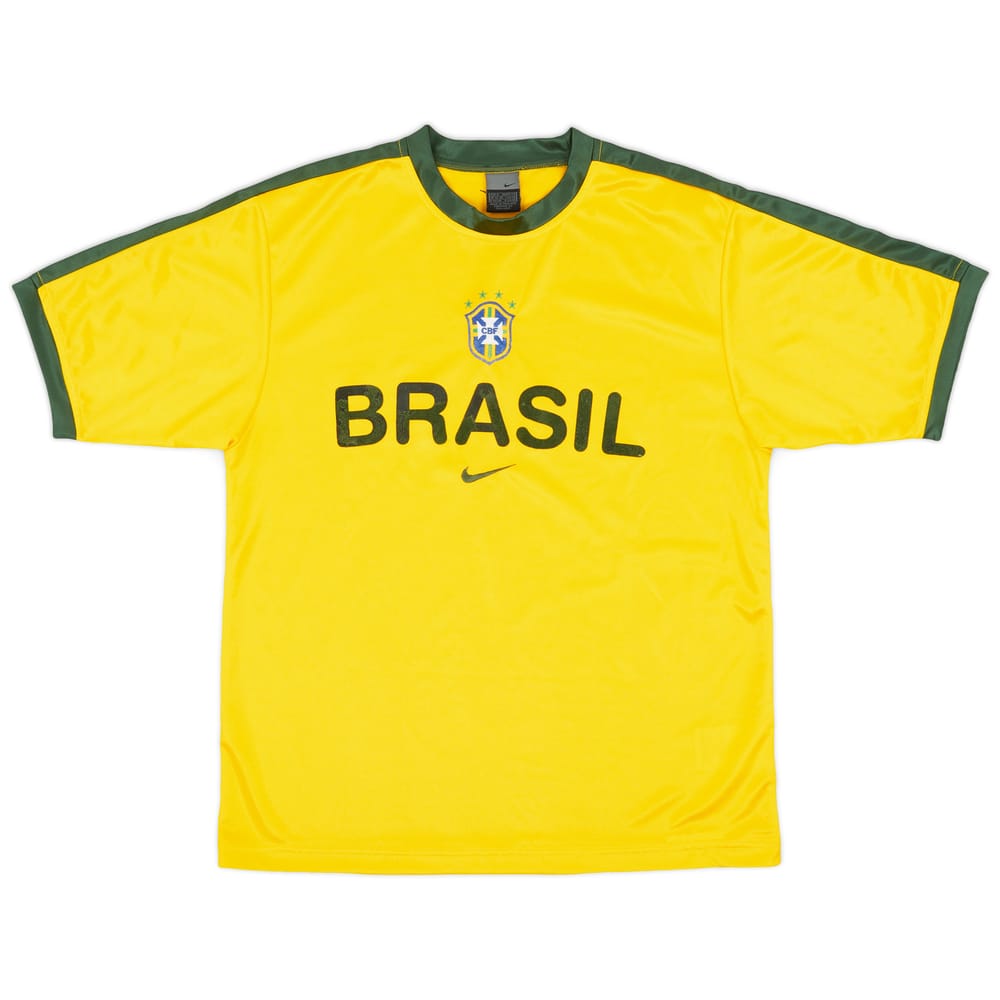 2002-03 Brazil Nike Training Shirt - 8/10 - (S)