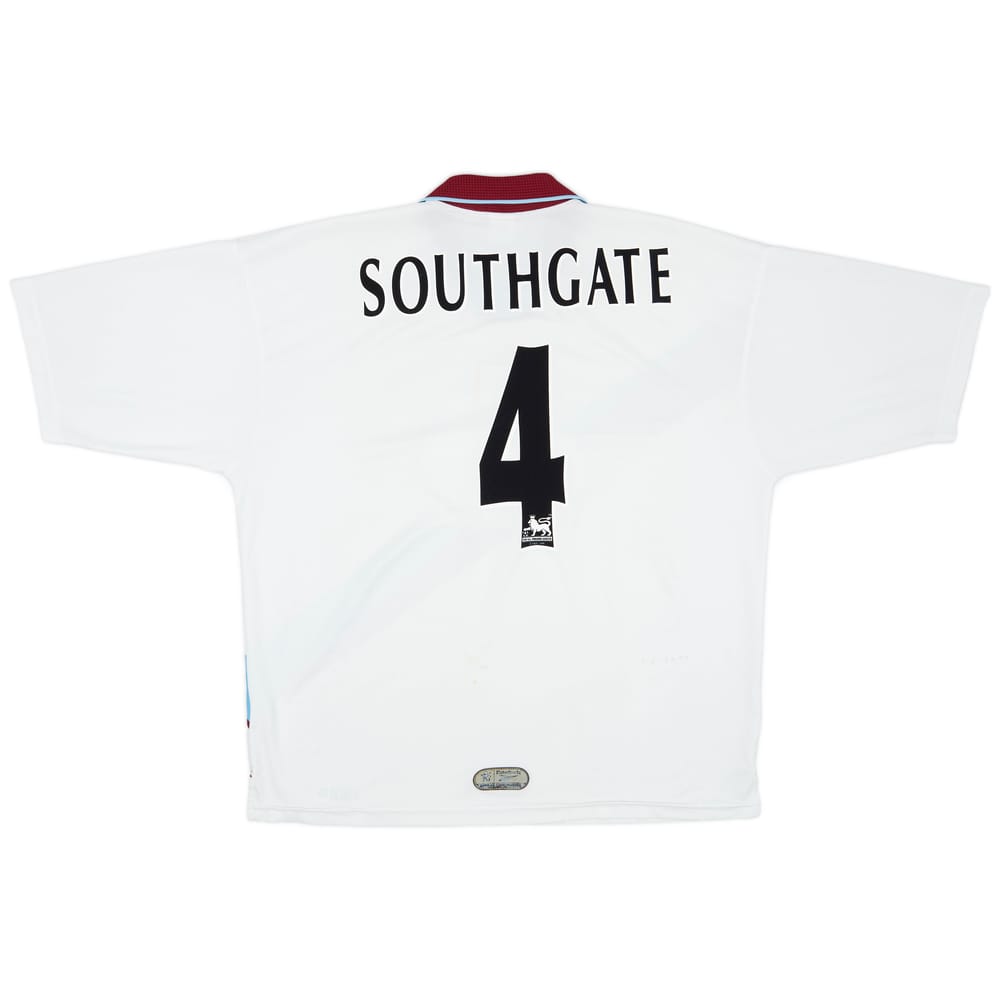 1999-00 Aston Villa Away Shirt Southgate #4 - 5/10 - (XL)