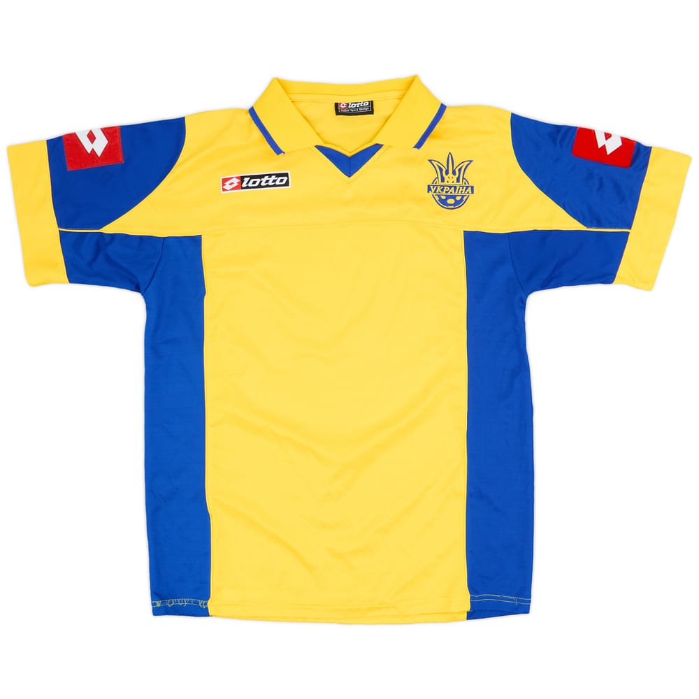 2004-05 Ukraine Home Shirt - 8/10 - (L)