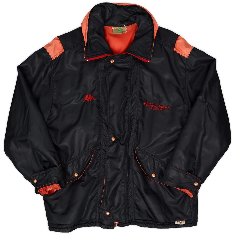 1988-90 AC Milan Kappa Padded Bench Coat - 3/10 - (XL)