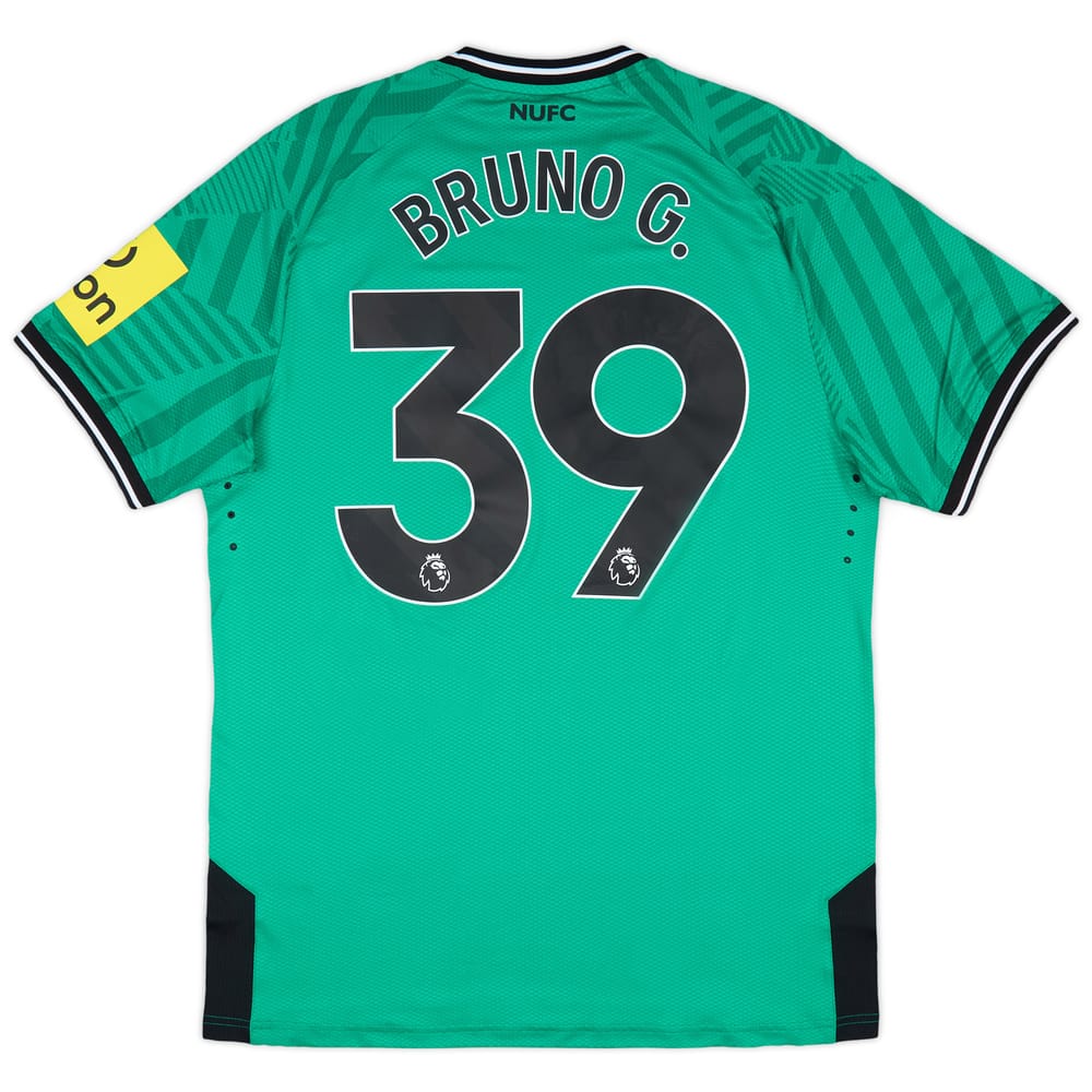 2023-24 Newcastle Authentic Away Shirt Bruno G. #39