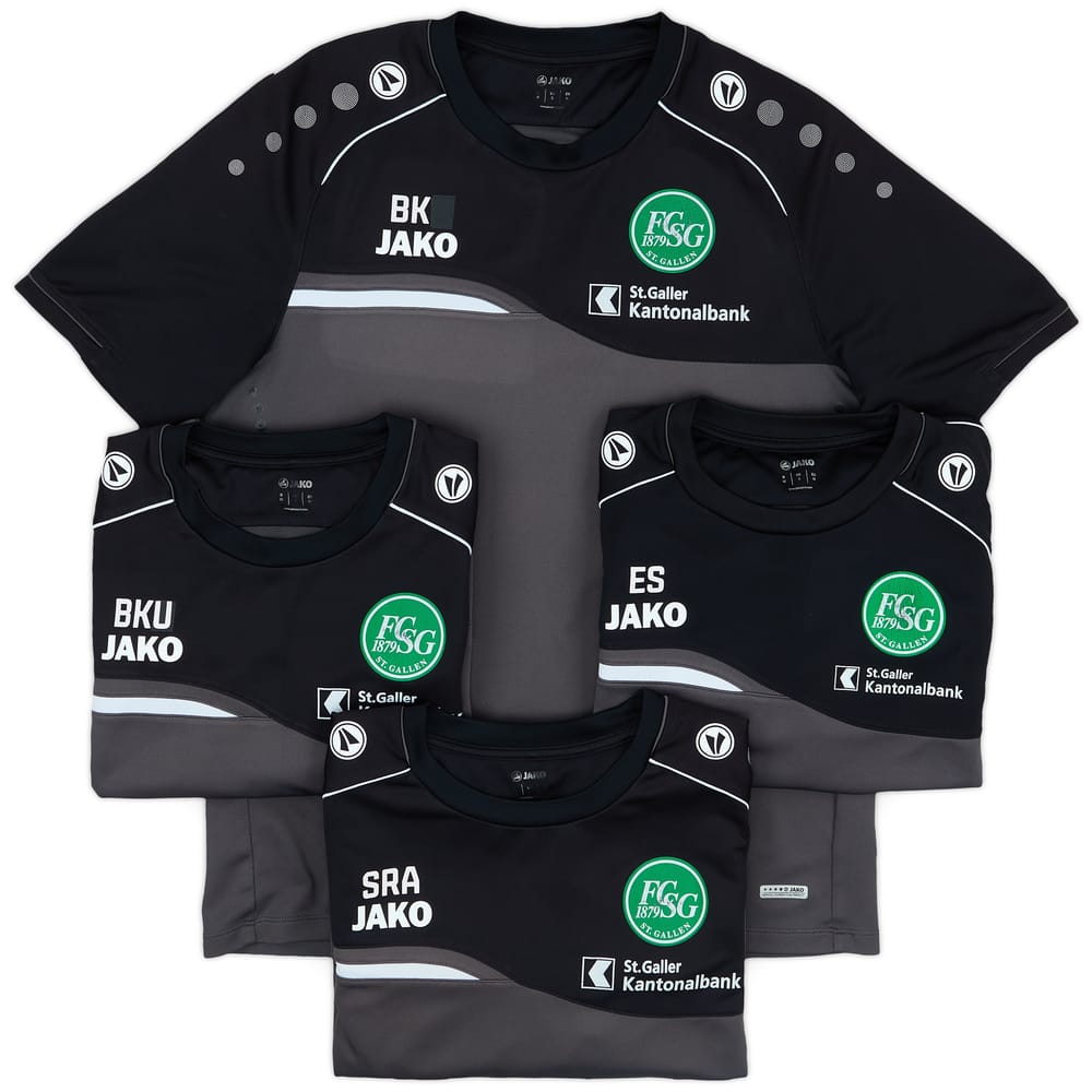 2022-23 St Gallen Staff Issue Training Shirt # - 5/10