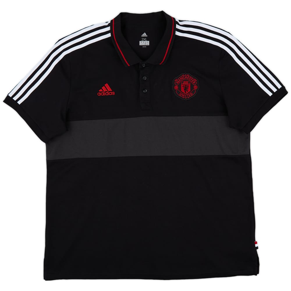 2018-19 Manchester United adidas Polo Shirt - 9/10 - (XXL)