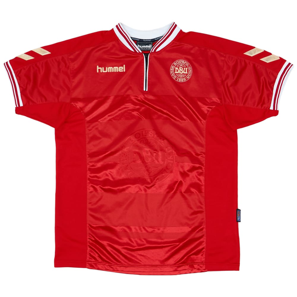 2000-02 Denmark Home Shirt - 7/10 - (XL)