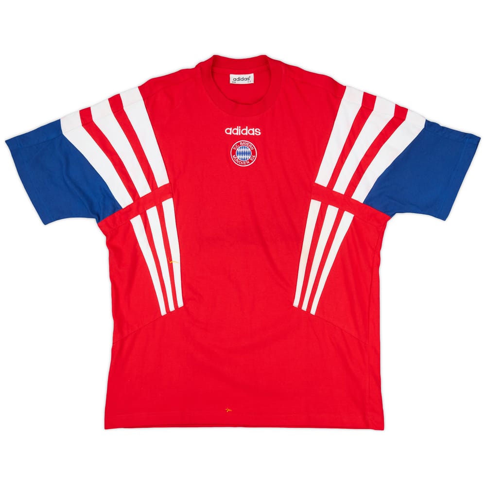 1995-96 Bayern Munich adidas Training Shirt - 8/10 - (3XL)