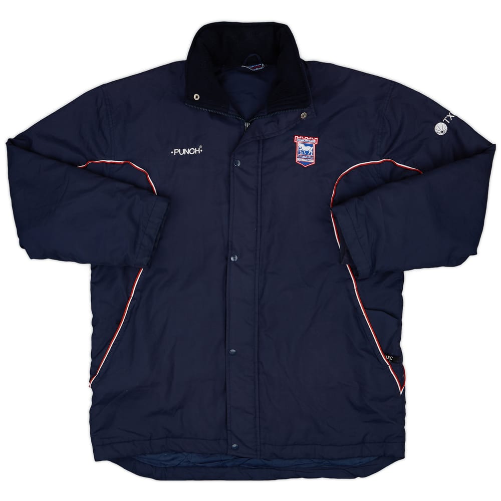 2000-01 Ipswich Punch Bench Coat - 8/10 - (L)