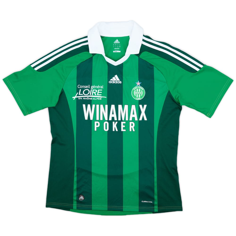 2011-12 Saint-Etienne Home Shirt - 9/10 - (L)