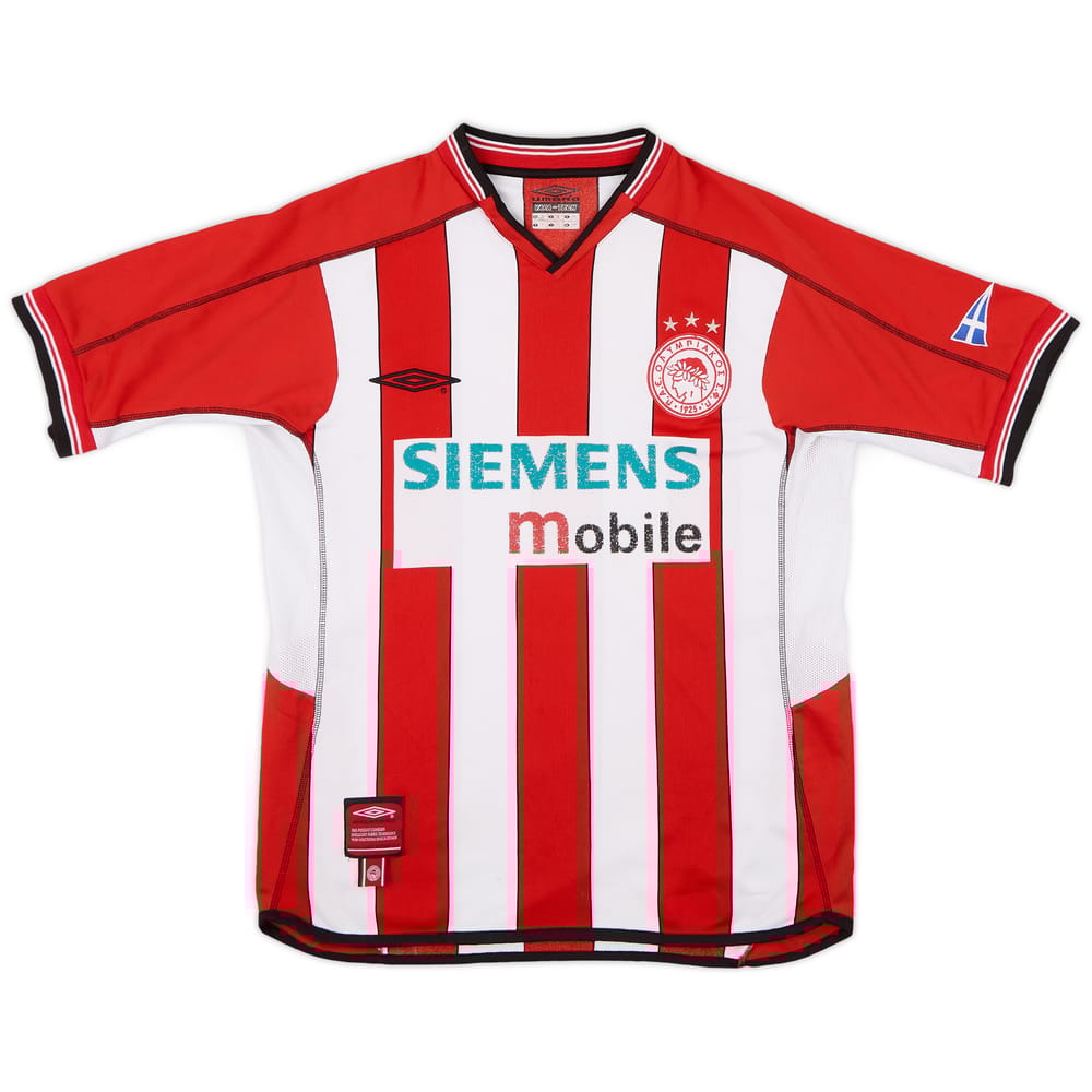 2000-01 Olympiakos Home Shirt - 5/10 - (S)
