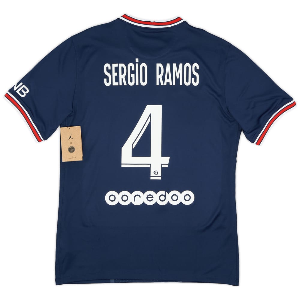 2021-22 Paris Saint-Germain Home Shirt Sergio Ramos #4 (M)